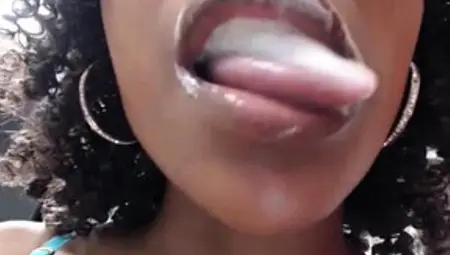 Spit Tongue Play Fetish