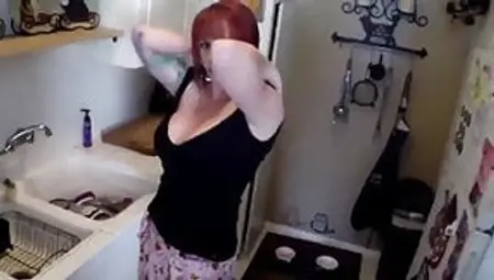 Redhead Slut Fucking With Neighbour