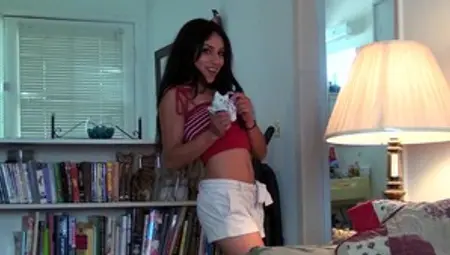 LatinaSexTapes: Candy Martinez rides a hard dick