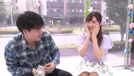A Japanese Young Couple Has Sex In Public For Cash And They Love It