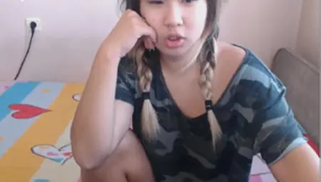 Cute Asian Amateur Teen Couple Having Sex On Webcam