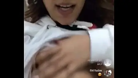 Instagram Live Nipple Slip 2