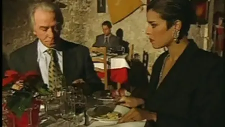 Elegant Italian Mature Cheating Husband On Restaurant