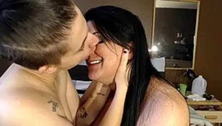 Nude Lesbian French Kissing With Tongue & Nose