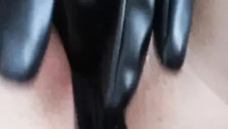 Inside Dripping Underwear Masturbation With Glove Till Orgasm
