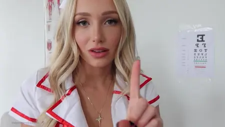 Gwen G Wiz Is A Pleasing, Blond Nurse Who Loves To Get Banged, Even Whilst At Work