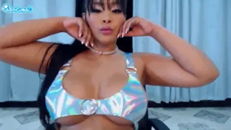 Afro Latina Mom Back At It - Big Fake Tits In Bikini