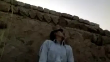 Pakistani Village Girl Fucking Hiding Against Wall