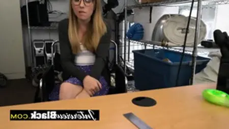 Naive Blonde Teen Is Getting Fucked Hard At A Fake Job Interview.