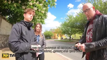 Hunt4k. Lassie Has No Money For Bus Ticket But Has Super Sexy Body
