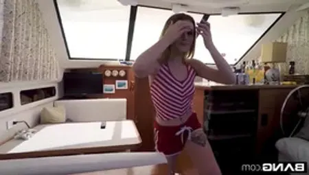 Bisex & Barely Legal Teenie Rosalyn Sphinx Nice Sexy Fucked On A Boat