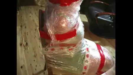 Mummified Wrap Merry Christmas