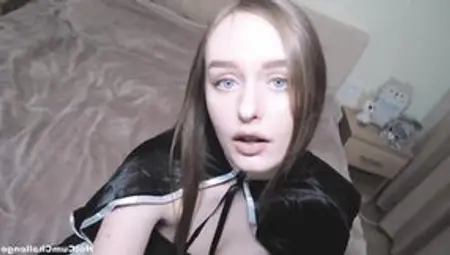 Daddy Punished And Fuck Nun Daughter For Masturbation