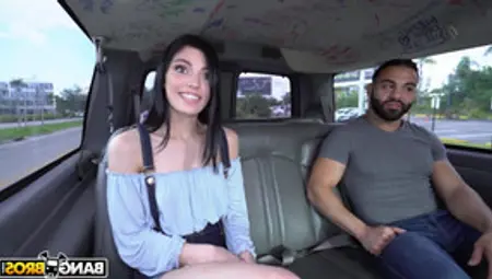 Cute Girl Gets Pounded In The Van
