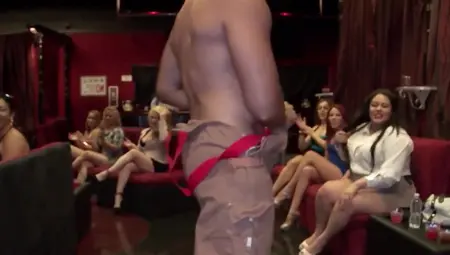 Male Strippers Are Feeding The Hungry Pussies Of Horny Chicks At A Bachelorette Party