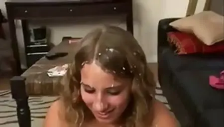 Sweet Girls Are Sucking Dicks And Eating Fresh Cum Or Getting It All Over Their Faces