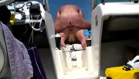 Stacked Mature Brunette Gets Pounded Doggystyle On A Boat